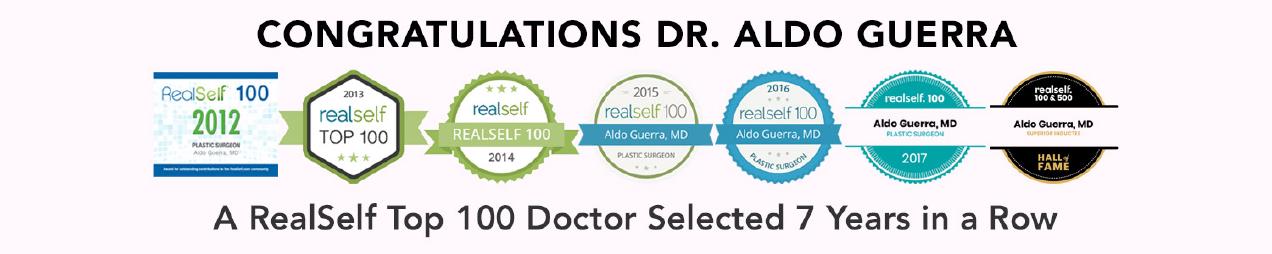 RealSelf Top 100 Doctor 2012-2018