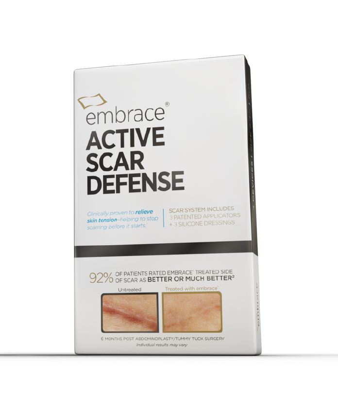Embrace Active Scar Defense box