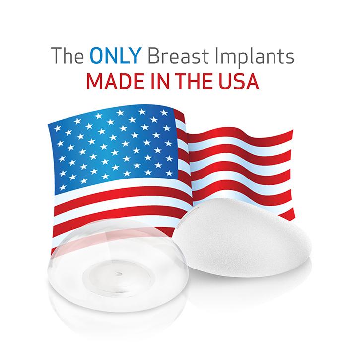 Only Mentor® offers breast implants that are Made in the USA.